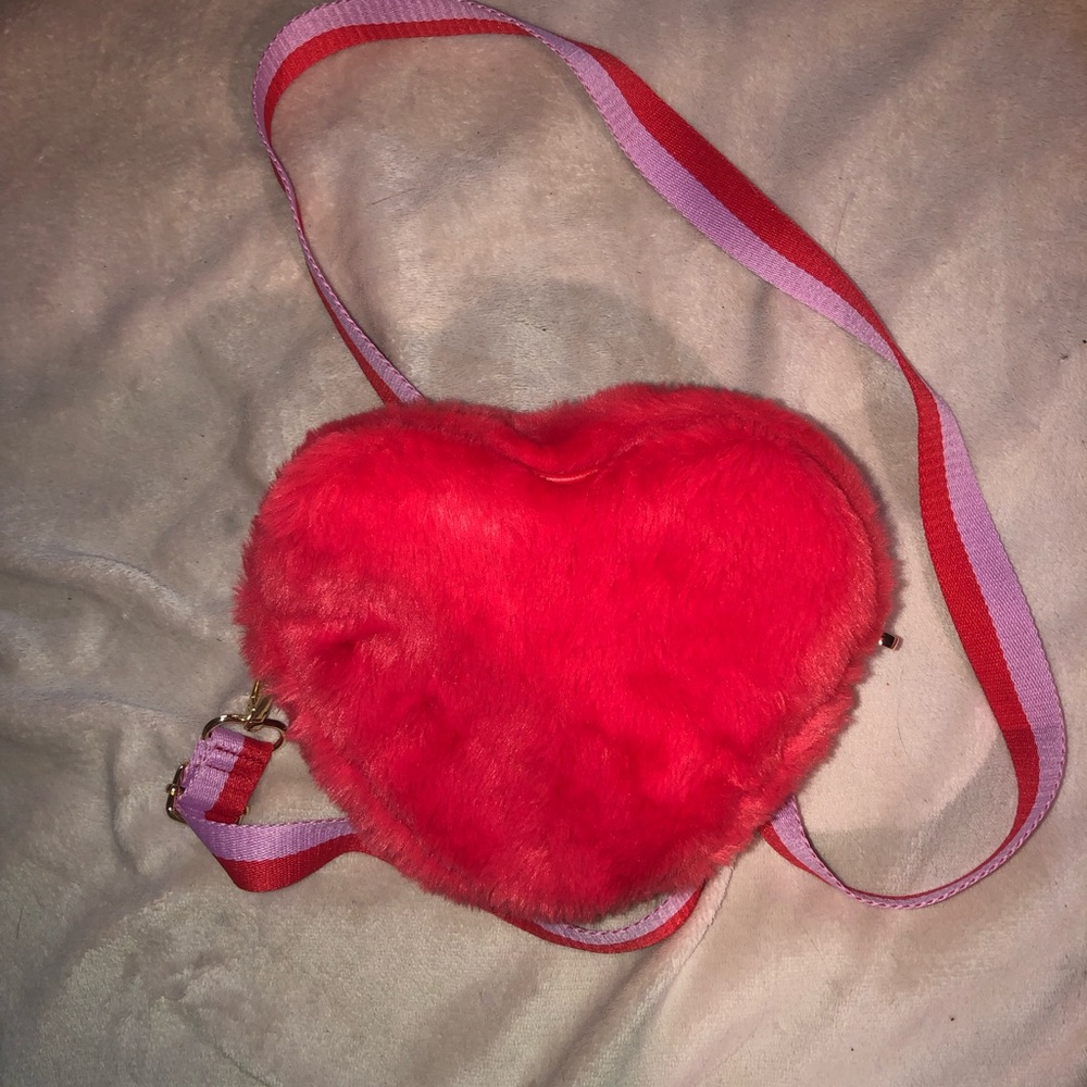 Bath & Body Works Red Heart Crossbody Bag